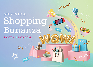 Step Into A Shopping Bonanza at Waterway Point
